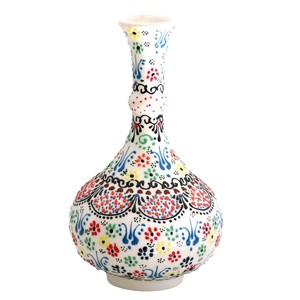 花瓶/花架 Design 花朵 花瓶 白色 12cm