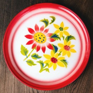 Enamel Main Plate Rabbit 25.7cm