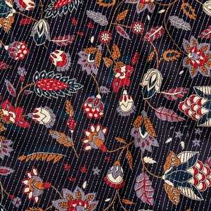 Fabrics Design black Botanica 1m
