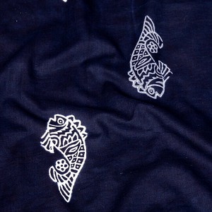 Fabrics Animal design black 1m