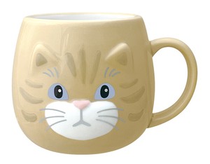 ねこのかおマグ BE