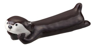 Chopsticks Rest Otter Chocolate