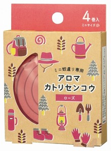 アロマミニ蚊とり線香 ローズ