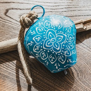 Wind Chime Light Blue 12cm