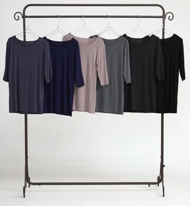 T-shirt Crew Neck Cut-and-sew 5/10 length [2025 NEW] S/S