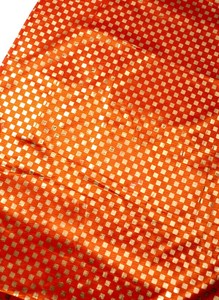 Fabrics Ichimatsu Orange 1m