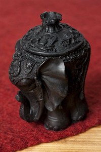 摆饰 黑 小物收纳盒 13cm