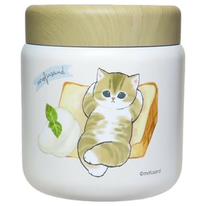 【弁当箱】mofusand ステンレススープポット 300ml シフォンケーキにゃん