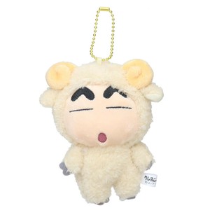 【マスコット】クレヨンしんちゃん きぐるみマスコット ボールチェーン ひつじ