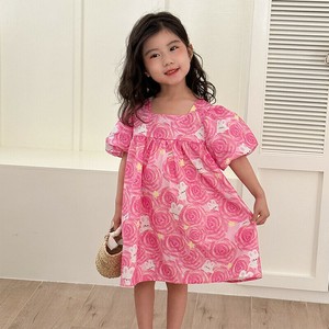 Kids' Casual Dress Switching Dress Summer 2-types