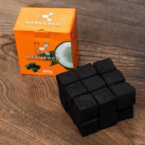 ココナッツ製のシーシャ炭 HARUCOCO - 18個入り 250g　樹脂香・レジン香にもオススメ