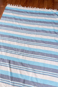 Multi-use Cover Stripe Green 235cm x 150cm