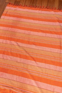 Multi-use Cover Stripe Orange 235cm x 150cm