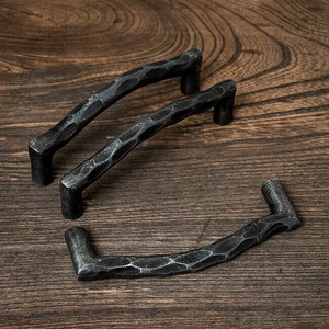 槌目仕上げ アイアンドアハンドル ヴィンテージ調 幅12.5cm