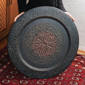 Tray black 69cm