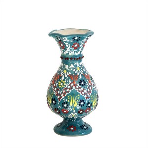 Object/Ornament Flower Vase Tulips Green Vases 7.5cm