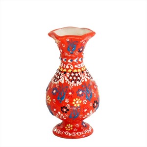 Object/Ornament Flower Vase Tulips Orange Vases 7.5cm