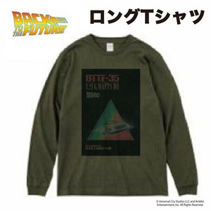 ロングスリーブTシャツ "バックトゥザフューチャー"