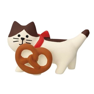 【マスコット】concombre やまねこベーカリー まったりパンまつり パン運び子猫 プレッツェル