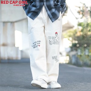 RED CAP GIRL Full-Length Pant