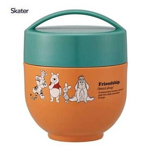 Bento Box Skater Antibacterial Compact Pooh 540ml