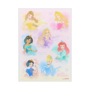【下敷き】ディズニープリンセス クリア下敷