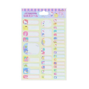 【準備品】サンリオキャラクターズ 名前シール