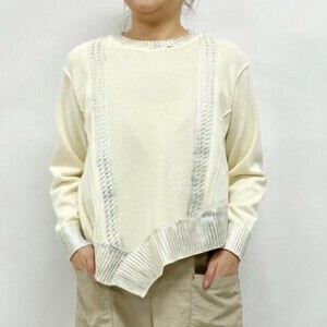 Sweater/Knitwear Asymmetrical Beige S/S