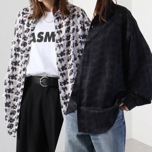 アイリス総柄長袖シャツ