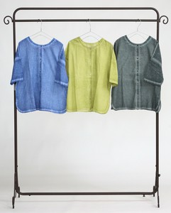 Button Shirt/Blouse Pigment 2-way Blouse [2025 NEW] S/S