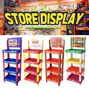 【本場USAを完全再現！】【D.I.Y.】ADVERTISING STORE DISPLAY アドバタイジング ストア ディスプレイ 4段