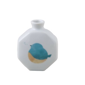美浓烧 花瓶/花架 陶器 需调货商品 餐具 翠鸟 日本制造