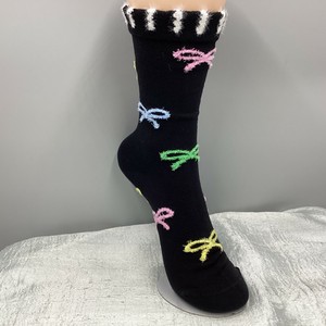 Crew Socks Ladies fashion Colorful black Socks