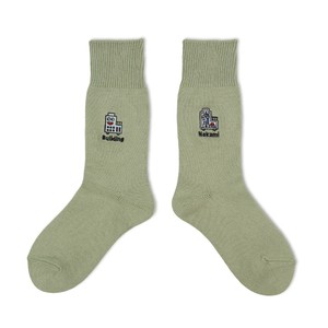 nego socks Building | Crew Socks |  日本製