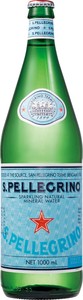 【サンペレグリノ】イタリア産 炭酸入りナチュラルミネラルウォーター 瓶 1L