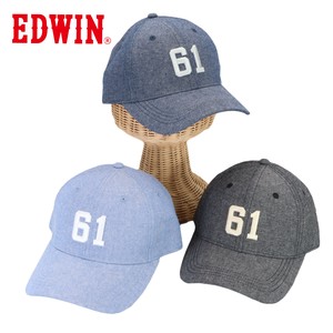 【2025新作】エドウイン （EDWIN） シャンブレーキャップ オールシーズン