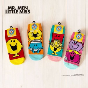 レディース靴下 "Mr.Men Little Miss" ハッピー バンプ ストロング サンシャイン