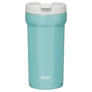 【スケーター】八角形ステンレスタンブラー 350ml 【FEEL COLOR レイクグリーン】