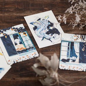 Postcard cozyca products Foil-stamped Postcard Made in Japan