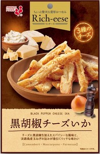 【井上食品】Rich-eese　黒胡椒チーズいか　45g