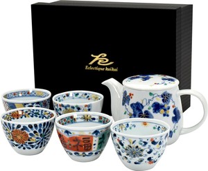 ■美濃焼ギフト■いにしえ浪漫5客ポット茶器