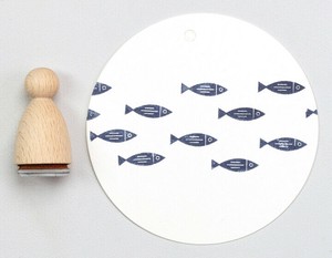 Perlenfischerコーン型スタンプ（M）☆イワシ いわし 鰮 魚☆