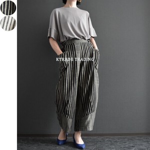 长裤 新商品 竖纹 春夏