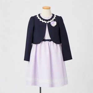 入学フォーマル　ラベンダーアンサンブル