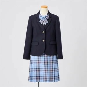 卒業フォーマル　チェックスカートスーツ