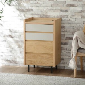narart(ナチュラート) 50-4LDチェスト 台輪脚 OAK