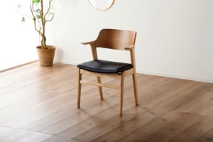 ADD a BIT(アドアビット) アームタイプ　ダイニングチェア OAK　1脚