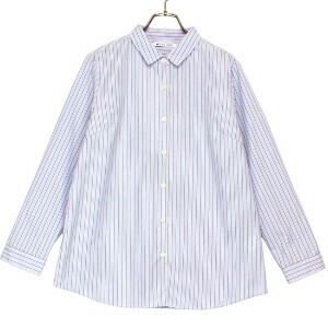 Button Shirt/Blouse Stripe Made in Japan