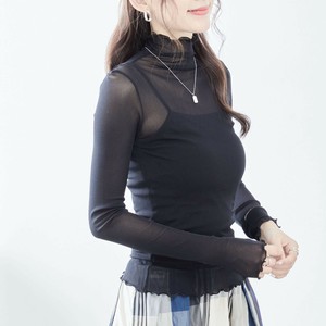 【2025新作】【L〜LL】メロウシアーハイネックトップス(N13-042) (7号店) FM7