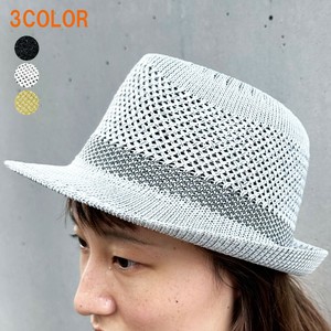 【2025春夏】サーモ ライン ハイバック 中折れハット 帽子 メンズ レディース